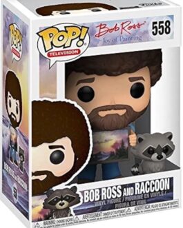 Bob Ross and Raccoon 558 Bob Ross The Joy of Painting Television