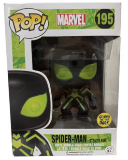 Spider-Man (Stealth Suit) 195 Glows In The Dark Marvel