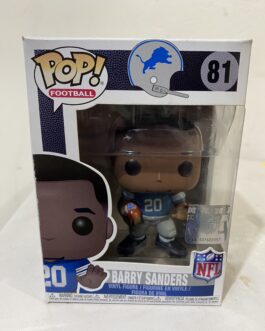 Barry Sanders 81 Detroit Lions NFL Football