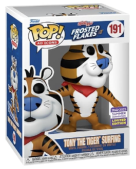 Tony The Tiger Surfing 191 Kellogg´s Frosted Flakes Ad Icons