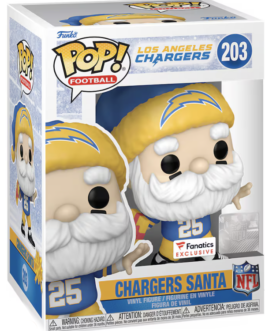 Chargers Santa 203 Los Angeles Chargers NFL Football