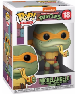 Michelangelo 18 Nickelodeon Teenage Mutant Ninja Turtles Retro Toys