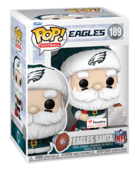 Eagles Santa 189 NFL Football