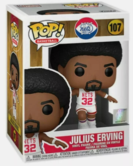 Julius Erving 107 NBA NY Nets Hardwoood Classics Basketball